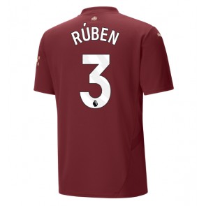 Manchester City Ruben Dias #3 Rezervni Dres 2024-25 Kratak Rukavima